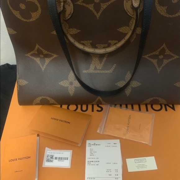 Louis Vuitton ‘On the Go’ GM reverse pattern - Picture 8 of 8